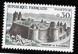 TIMBRE N° 1236  -  CHATEAU DE FOUGERES  -  NEUF  -  1960 - Neufs