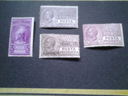 Ensemble PHILATÉLIQUE ITALIE  ROYAUME 1900-1944POSTA PNEUMATICA - Correo Neumático