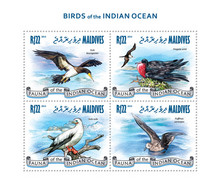 Maldives 2013 MNH -BIRDS. |  Yvert&Tellier Code: 4051-4054  |  Michel Code: 4883-4886  |  Scott Code: 3029 - Maldives (1965-...)