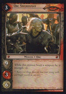 Vintage The Lord Of The Rings: #3 Orc Swordsman - EN - 2001-2004 - Mint Condition - Trading Card Game - El Señor De Los Anillos