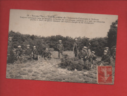 CPA - Signes -(Var) - Tirs De Combat De L'Infanterie Coloniale à Chibron  (militaires , Militaire ) - Signes