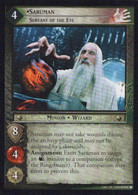 Vintage The Lord Of The Rings: #4 Saruman Servant Of The Eye - EN - 2001-2004 - Mint Condition - Trading Card Game - Il Signore Degli Anelli