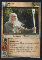 Vintage The Lord Of The Rings: #4 Gandalf Mithrandir - EN - 2001-2004 - Mint Condition - Trading Card Game - El Señor De Los Anillos