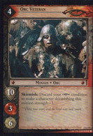 Vintage The Lord Of The Rings: #4 Orc Veteran - EN - 2001-2004 - Mint Condition - Trading Card Game - Herr Der Ringe