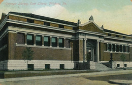 Pittsburgh East Liberty Carnegie Library  Bibliotheque - Pittsburgh