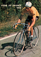 Fiche Cyclisme Avec Palmares - Lucien Van Impe, Maillot Jaune, Vainqueur Du Tour De France 1976 - Equipe Gitane - Sports