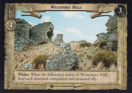 Vintage The Lord Of The Rings: #3-4 Westemnet Hills - EN - 2001-2004 - Mint Condition - Trading Card Game - El Señor De Los Anillos