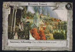 Vintage The Lord Of The Rings: #0-3 Rivendell Terrace - EN - 2001-2004 - Mint Condition - Trading Card Game - Lord Of The Rings