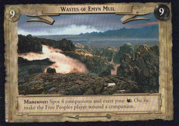 Vintage The Lord Of The Rings: #9-9 Wastes Of Emyn Muil - EN - 2001-2004 - Mint Condition - Trading Card Game - El Señor De Los Anillos