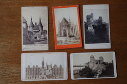 Lot De 5 Cdv Photos De Ville De Mainz, Cambrai, Bord Du Rhin...... - Alte (vor 1900)