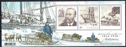 Martin Mörck.  Canada 2004.  150 Anniv Otto Sverdrup. Souvenir Sheet. MNH. Signed - Blocs-feuillets