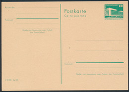 RDA Entier Postal / DDR - Ganzsachen Mi.Nr. P 84 ** - Postcards - Mint