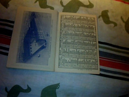Publicité Calendrier  Agenda Carnet Mensuel De 1933 Appareillage électrique De La Seine Courbevoie SEAL - Petit Format : 1921-40