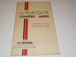 LE FILMCOLOR LUMIERE - Supplies And Equipment