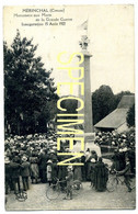 MÉRINCHAL (Creuse). Monument Aux Morts. Inauguration Du 15 Août 1922. - Other Municipalities