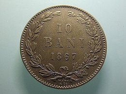 Romania 10 Bani 1867 Watt & Co. - Rumänien