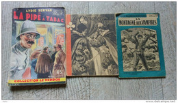 Lot 3 Petits Romans Policier Limat D'issogne Sevan  Aventures Police Ancien - Ferenczi