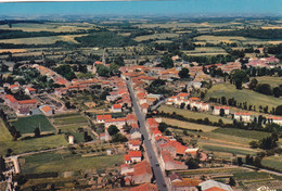 81. MONTREDON LABESSONNIE. VUE AERIENNE. VUE GENERALE .LA ROUTE DE CASTRES. ANNÉE 1988 + TEXTE - Montredon Labessonie