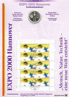 [M0007] Alemania 2000. Expo 2000 Hannover. Numisblatt 2/2000 - Commemorations