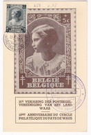 BELGIQUE ( CM ) YT 458  13 / 3 / 1938   St Nicolas  Maximum Card - 1934-1951