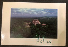 Postcard Belize 2001, Xunantunich Ruins, Circulated In Mexico - Belice