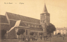 ORP Le GRAND - L'Eglise - Carte Très Animée - Orp-Jauche