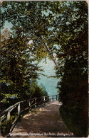 Vermont Burlington Approach To Lake Champlain At Red Rocks 1910 - Burlington