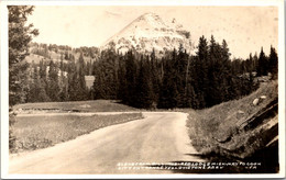 Yellowstone National Park Red Lodge Highway To Cook City Entrance Real Photo - USA National Parks