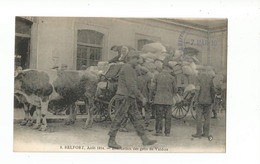 3.  BELFORT  Août 1914   -  Evacuation Des Gens De Valdoie - Valdoie
