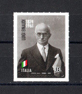 ITALIA    Pres. Repubblica  LUIGI  EINAUDI  -  1 Val.   MNH**  Del  30.10.2021 - 2021-...: Ungebraucht