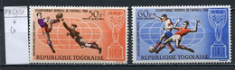 CMF Angleterre - Togo Poste Aérienne 1966 Y&T N°PA61 à 62 - Michel N°F538 à 539 * - 1966 – England