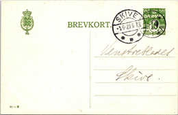 (3 C 10)  Denmark - Posted 1929 - BREVKORT - Otros & Sin Clasificación