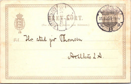 (3 C 10)  Denmark - Posted 1905 ? - BREVKORT - Other & Unclassified