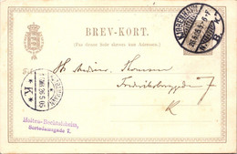 (3 C 10)  Denmark - Posted 1905 ? - BREVKORT - Other & Unclassified