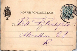 (3 C 10)  Denmark - Posted ? 1899 - Korrespondance-Kort - Cartas & Documentos