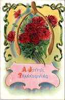 Thanksgiving Greetings With Wishbone 1915 - Thanksgiving