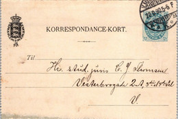 (3 C 10)  Denmark - Posted ? 1905 - Korrespondance-Kort - Lettres & Documents