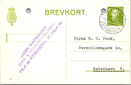 (3 C 10)  Denmark - Posted 1944 - BREVKORT - Other & Unclassified