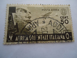 AFRICA   ORIENTALE  ITALY USED    STAMPS MNUMENTS - Altri & Non Classificati