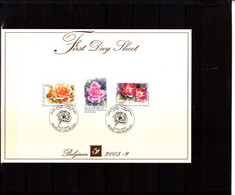 FDS 3383/5 Floralies Gantoises XI - Roses - 2005-9 - 2001-10