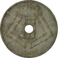 Monnaie, Belgique, 25 Centimes, 1943, TB+, Zinc, KM:132 - 25 Centimos