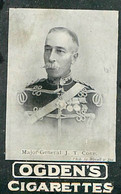 CARTE CIGARETTES  OGDEN'S - "MAJOR-GENERAL J.T. COKE" - Voir Scans - Ogden's