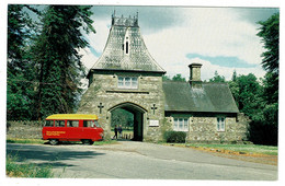 Ref 1503 - Postcard - Usk - Bettws Newydd Postbus At Llanarth Court Raglan - Monmouthshire Wales - Monmouthshire