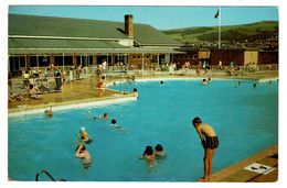 Ref 1503 - Postcard - The Royal Lido Swimming Pool - Prestatyn - Denbighshire Wales - Denbighshire