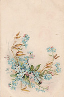 ***   ILLUSTRATEUR  *** FLEURS Par Illustrateur    Myosotis Neuve Précurseur  TTB - Vor 1900