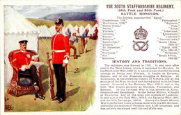 52303449 - The South Staffordsshire Regiment  (38th Foot And 80th Foot) Westindien Sign. - Regimente