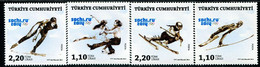 XG1623 Turkey 2014 Sochi Winter Olympics Skiing And Other 4V MNH - Nuevos