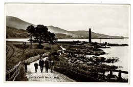 Ref  1505  -  Early Postcard - Bowen Craig Walk Largs - North Ayrshire Scotland - Ayrshire