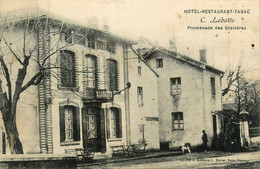 Andrézieux * Débit De Tabac Tabacs TABAC C. LABATTU Hôtel Restaurant , Promenade Des Gravières - Andrézieux-Bouthéon