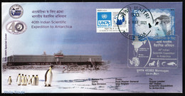 India 2021 40th Indian Scientific Antarctic Expedition, Inde, Indien, Maitri Station, Polar, South Pole, Penguin - Antarctic Expeditions